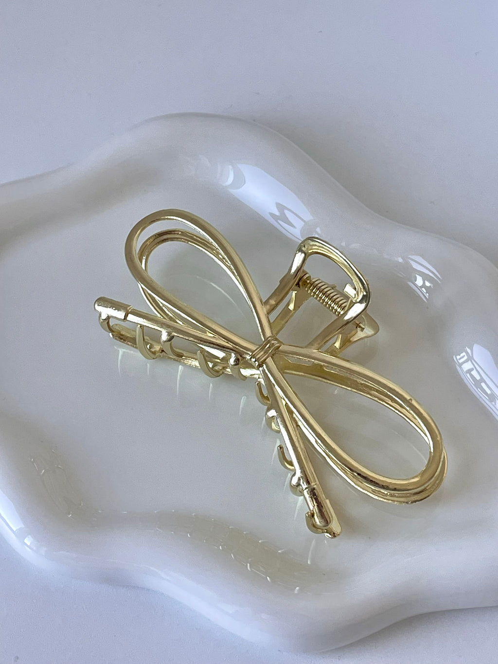 Aurora Gold Bow - Hair Clip
