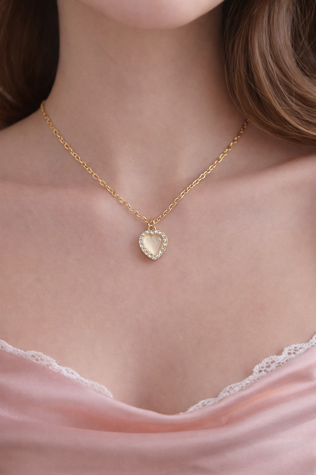 Éclat Heart - Necklace